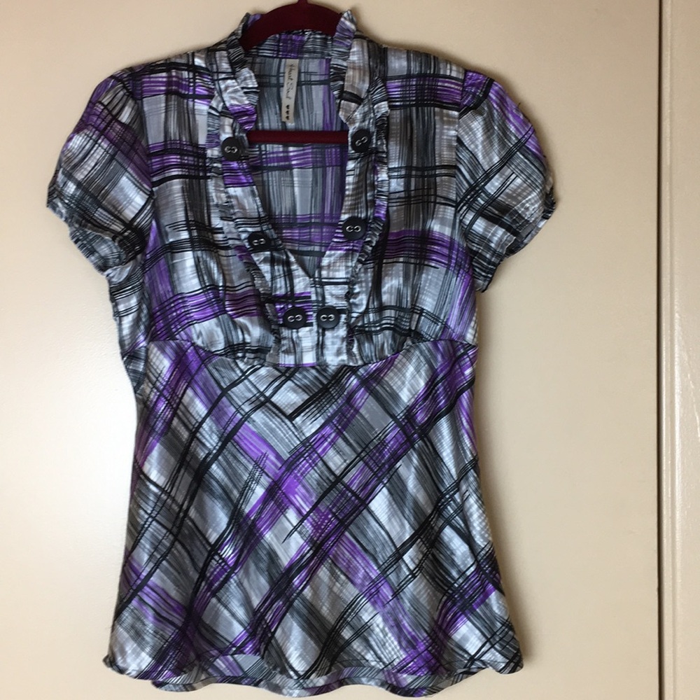 🌙Heart Soul empire waist blouse